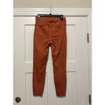 Spanx  Size Medium Coral Melon Orange Jean-ish Ankle Leggings Jean Look Slimming Photo 4