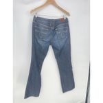 Lucky Brand  Lola Bootcut Fit Dark Blue Wash Distressed  Jeans‎ Size 10/30 Q0013 Photo 6