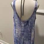 Natori Sheer Tie Dyed Maxi coverup Purple Size L Photo 3
