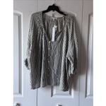 Jane Delancey Shirt and Pant Set Women's Size 2X New with Tags White Photo 7