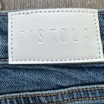 Pistola  High Rise Straight Leg Cropped Jeans Size 31 Medium Wash Photo 2