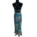 Nasty Gal  Multicolor Open Back Slip Maxi Dress Photo 2