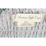 American Eagle  Y2K Boho Smocked Tube Top strapless mini dress size small Photo 3