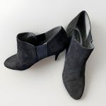 Coach And Four Boots Womens 10 High Heels‎ Ankle Booties Black Fabric Photo 0