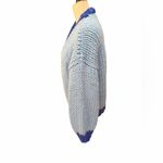 Princess Polly  chunky Light Blue and Dark Blue Cardigan size xs/s Photo 2