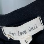 For Love Bell Large Led Zeppelin Electric Magic Retro Graphic Tee Shirt Baby Tee Black Photo 3