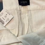 J.Crew ‎ Scalloped Hem Linen Blend Dressy Shorts Photo 3