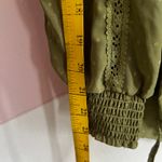 Ultra Flirt Vintage Sheer Peasant Top, Y2K‎ Cottagecore Whimsical Feminine Large Photo 3