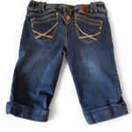 XOXO Y2K women’s navy blue denim Jean shorts Photo 5