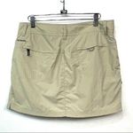 Columbia Skort Khaki Beige Tan Cargo Omni-Shield UPF Protection Size 6 Photo 1