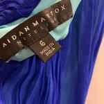 Aidan Mattox  silk chiffon dress with beads Photo 11