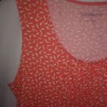Croft & Barrow CB L Orange Scoop Neck Tank Top Photo 1