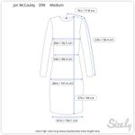 dress high neck long sleeve beaded blue knee length blue Size M Photo 1