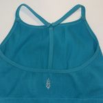 Free People  Tank Womens XS Blue Movement Happiness Runs Crop Top Athletic Gym Photo 4
