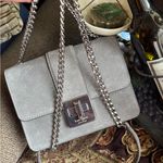 Kate Spade Authentic  SUEDE leather Turnlock Flap crossbody Bag Photo 2