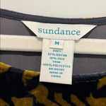 Sundance Roaming Dreams Velvet Silk Blend Top Tee Blouse Medium Horse Print Photo 2