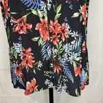 Stitch Fix Les Serein Floral V-Neck Sleeveless Stretch Tank Blouse  Size M Photo 2