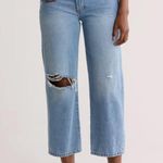 NEW Etica Denim ALTIN LOOSE CROP Sz 25 in Ithaca Blue Photo 0