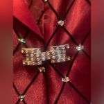 R & M Richards R & M Collection | Jacket Bling Burgundy Sequence 3/4 Sleeve size 10. Photo 3