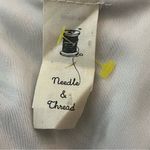 Needle & Thread Sleeveless Dress Abstract Brushstroke Print Black Off White M Photo 2