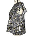 Joie  SMALL Isa Reut Ruffled Embroidery Dot Smocked Floral Blouse - Caviar Multi Photo 2