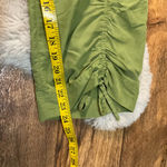 Ellen Tracy  Size‎ 8 Green Pants Cargo Tie Gather Front Loop Sides Crop Photo 4