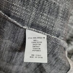 MELLODAY  Women's Cardigan Jacket Collared Pocket Open Front Gray Size S Small Photo 3