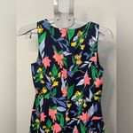 J.Crew Floral Basket Weave Square Neckline Dress 6 Photo 5