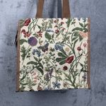 Signare Tapestry Tote Bag Floral Shopper Womens Botanical Garden Bag Bohemian Green Photo 4