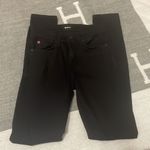 Hudson Jeans Hudson Nico Midrise Distressed Skinny in Black Photo 2