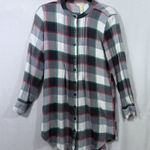 Matilda Jane Coming to Town Plaid Shirt Dress Women's Size M Holiday Pintuck Photo 0