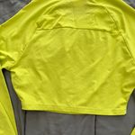 Gym Shark Neon Green Long Sleeve Crop Top Photo 6