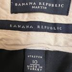 Banana Republic  Martin Stretch Black Wool Lycra Dress Pants - Size 10 - VGUC Photo 5