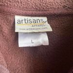 Vintage burgundy and brown fleece granola fairycore vest Red Size L Photo 4