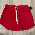 Forever 21 Red Terry Mini Skirt Photo 0