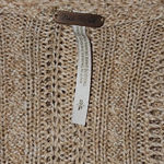 Free People  Womens Brown Oversized Boho Cardigan‎ Sweater Small Photo 3