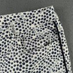 Coldwater Creek  Pants Womens 16 Blue Polka Dot Classic Fit Straight Leg Casual Photo 5