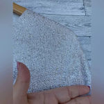 Marie France Van Damme White Bright Boubou silver caftan dress one size Size XL Photo 4