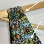 Megan Park Beaded Jewel Dress Green‎ Blue Sparkly V Photo 9