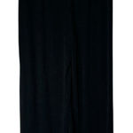 Chico's  Travellers Lace Hem Black Pants Slinky Knit Women’s 1 NEW Photo 0