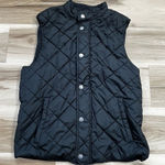 Gap Quilted Black Vest Women’s Small Photo 0