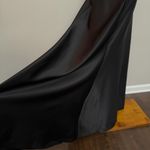 Tadashi Shoji Tadashi Collection Skirt Maxi Floor Length Satin Party Formal Event Prom Black Photo 7