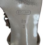 Coach "Darla" Suede Biscotto Size 9.5 B (Floral - like a cluster of peonies) Photo 7