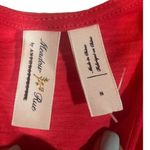 Meadow Rue Vibrant Pink Cut Out Bow Style Back Short Sleeve Blouse Women Sz S Photo 6