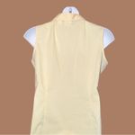 Riders By Lee Lee riders pretty sunny yellow and white gingham checked sleeveless top. Nee Photo 4