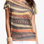 Go Couture Crew Neck Printed Tee NWOT‎ Photo 0