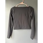Abound  Women's Black Long Sleeve Crop Top Photo 1