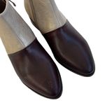 Antelope Like New Leather Metallic Ankle Boot Photo 3