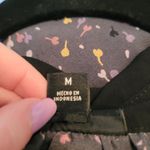 I Heart Ronson  Gray Popover Tunic with Floral Print Photo 5