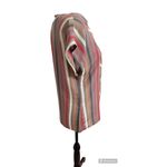 Vintage Bethany Size M Striped Earth Toned Blouse Tan Size M Photo 1